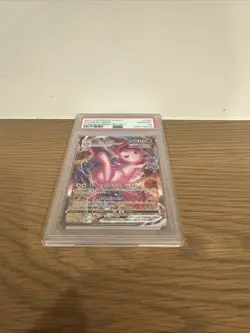 2021 Pokemon Mew VMAX #269 Fusion Strike Secret Full Art SWSH PSA 10 Gem Mint - Image 5