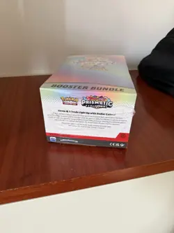Pokemon Prismatic Evolutions Sealed Booster Bundle Display Box Perfect - Image 3