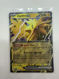 Pokemon TCG: 151 Zapdos ex SVP049 Black Star Promo - NM/M - Image 1