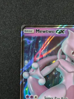 Pokemon 2020 Battle Academy - 31/68 MEWTWO GX Holo Full Art Rare NM - Image 2