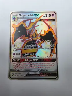 2019 Pokemon Naganadel GX Hidden Fates Shiny Vault SV63/SV94 - Image 1