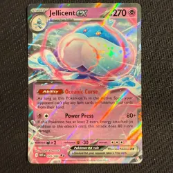 Jellicent ex 045/086 NM Double Rare Sv: White Flare Pokemon TCG - Image 1