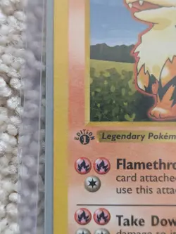 Pokemon Arcanine 1st Edition Base Set Shadowless 023/102 Uncommon 100HP - Image 2