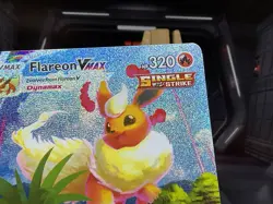 Flareon VMAX SWSH180 Premium Collection Black star Promo Pokemon - Image 3