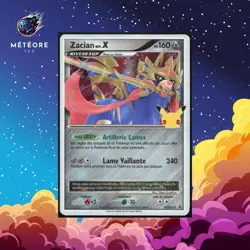 Carte Pokemon Zacian NIV.X SWSH135 Promo SWSH Francais - Image 1
