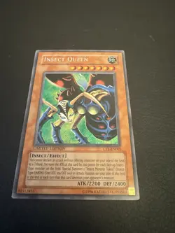 Yugioh - Insect Queen - CT1-EN005 - Secret Rare - Limited Edition - Image 2