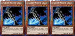 3x Evil HERO Adusted Gold | RA04-EN029 | PCR | 1st Ed | NM | YuGiOh - Image 1