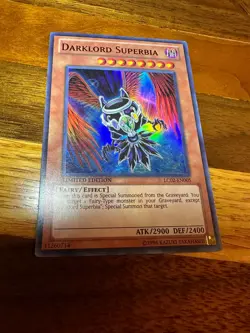 Darklord Superbia LC02-EN005 Limited Edition Ultra Rare PL + BONUS - Image 1