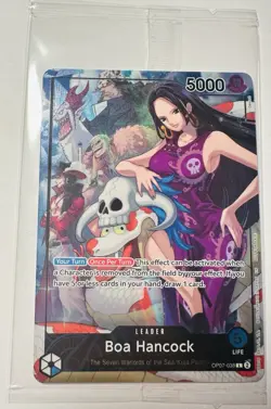 Boa Hancock OP07-038 ONE PIECE 2025 PSA Magazine SEALED Promo See Pictures - Image 1