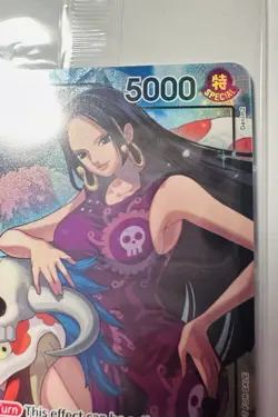 Boa Hancock OP07-038 ONE PIECE 2025 PSA Magazine SEALED Promo See Pictures - Image 3