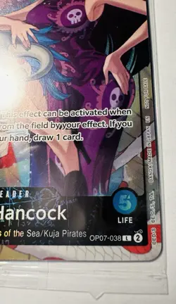Boa Hancock OP07-038 ONE PIECE 2025 PSA Magazine SEALED Promo See Pictures - Image 4