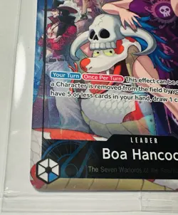 Boa Hancock OP07-038 ONE PIECE 2025 PSA Magazine SEALED Promo See Pictures - Image 5
