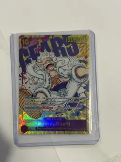 Monkey.D.Luffy Gear 5 OP05-119 SEC JP One piece TCG - Image 1