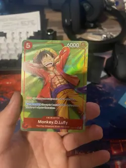 Monkey D. Luffy Parallel ST21-014 SR Starter Deck EX GEAR 5 ST21 Full Art - Image 1