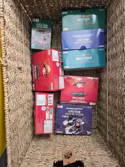 One Piece 1,000 Cards Bulk Lot TCG Card Game Mixed Cards Near Mint ENGLISH - Image 1