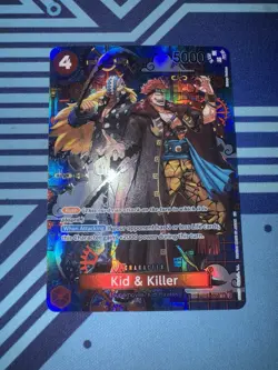 One Piece Kid & Killer EB01-003 SP The Azure Sea’s Seven OP14-EB04 NM ALT ART - Image 1