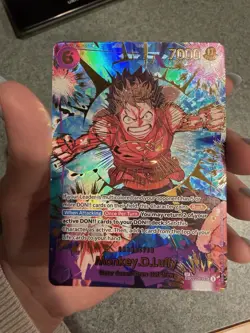 One Piece Monkey D Luffy EB02-061 SEC SP - PRB02 Premium Booster - Near Mint - Image 1