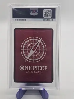 One Piece CCG Hody Jones Alt Art Leader OP06-020 English PSA 10 Gem Mint - Image 2