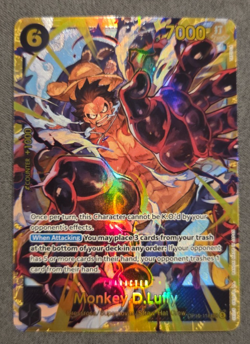 Monkey D Luffy SEC Royal Blood OP10-118 ONE PIECE TCG - Image 1