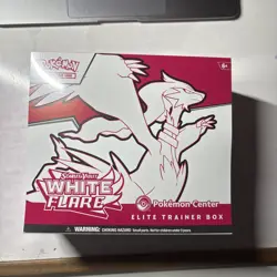 Pokemon TCG: White Flare Pokemon Center ETB Elite Trainer Box BRAND NEW SEALED! - Image 1