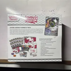 Pokemon TCG: White Flare Pokemon Center ETB Elite Trainer Box BRAND NEW SEALED! - Image 3