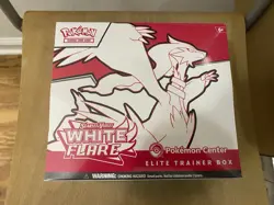 Pokemon TCG S&V White Flare POKEMON CENTER Elite Trainer Box ETB NEW/Sealed - Image 1