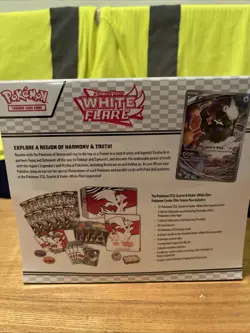 Pokemon TCG: White Flare Pokemon Center ETB Elite Trainer Box BRAND NEW SEALED! - Image 3