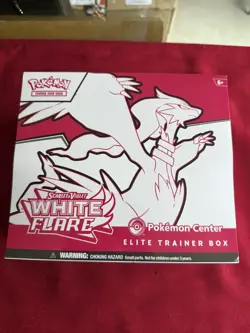 Pokemon TCG Pokemon Center White Flare Elite Trainer Box ETB - Sealed, New - Image 1