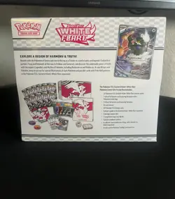 Pokemon Center Exclusive White Flare ETB Elite Trainer Box TCG New Sealed - Image 3