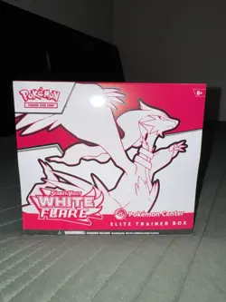 Pokemon Center Exclusive White Flare ETB Elite Trainer Box TCG New Sealed - Image 1