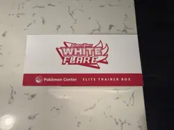 Pokemon Center Exclusive White Flare ETB Elite Trainer Box TCG New Sealed - Image 4