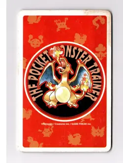 Pidgey Pokemon PLaying Poker Card Pikachu Nintendo Japanese - Image 2