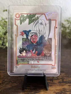 Dabura SB01-030 Gold Alternate Art Dragon Ball Manga Booster Card Fusion World - Image 2