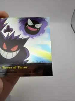 Pokemon Topps EP22 Tower of Terror Series 2 Foil Holo Card Gengar LP+ Blue Label - Image 4
