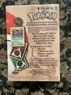 Pokemon Bodyguard Fossil Theme Deck Trading Card Game 1999 Edition - Image 2