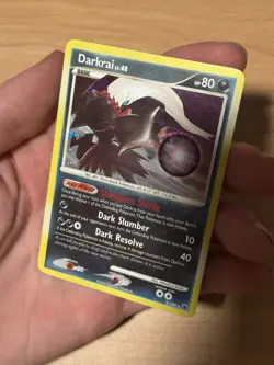 Pokemon Darkrai 3/100 Majestic Dawn Holo Rare 80 HP Basic Card English - Image 1
