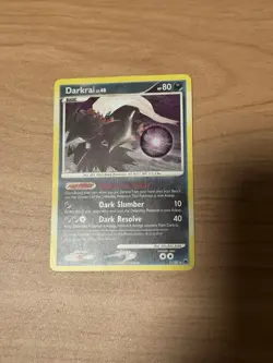 Pokemon Darkrai 3/100 Majestic Dawn Holo Rare 80 HP Basic Card English - Image 2