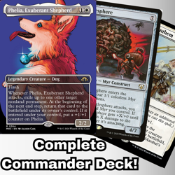 MTG Commander EDH Custom Deck Phelia, Exuberant Shepherd 100 Magic Cards Flicker - Image 1