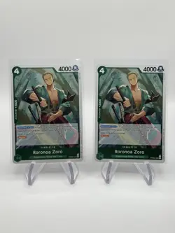 One Piece PRB02 Zoro English Playset PRB02-006 4 Card Premium Set Best Vol.2 - Image 2