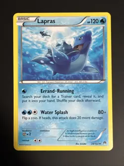Lapras BREAKPoint - 28/122 - Pokemon TCG Card Regular Uncommon - Image 1