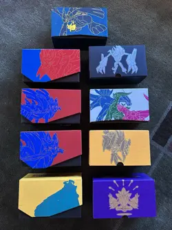 Pokemon Elite Trainer Box Lot Sword And Shield Dice Energy Cards Spacers Sleeves - Image 1