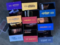 Pokemon Elite Trainer Box Lot Sword And Shield Dice Energy Cards Spacers Sleeves - Image 2