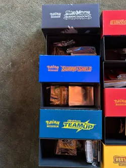 Pokemon Elite Trainer Box Lot Sword And Shield Dice Energy Cards Spacers Sleeves - Image 3