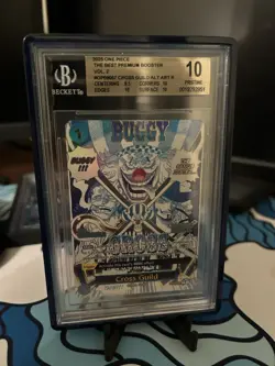 Cross Guild OP09-057 One Piece Card Rare Alt Art English BGS 10 - Image 1