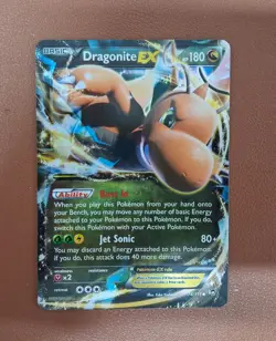Pokemon TCG Dragonite EX Promo Card 74/111 Holo Rare - EX/NM NO PLAY - Image 1