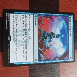 Mtg Pact of Negation LP/NM Masters 25 Instant Magic Card Rare - Image 2