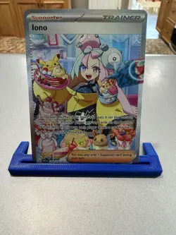 Pokemon TCG Iono Trainer Paldea Evolved Special Illustration Rare Card 269/193 - Image 1