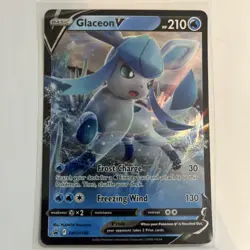 Glaceon V SWSH196 SWSH: Sword & Shield Promo Cards Holo - Image 1