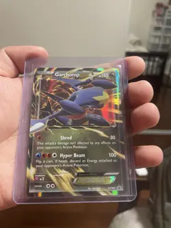 Pokemon Card - Garchomp EX XY167 Black Star Promo Holo Rare - Image 1