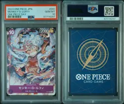 PSA 10 Monkey D. Luffy P-041 Promo One Piece Day 2023 One Piece Card Japanese - Image 2